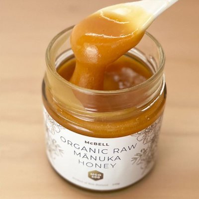 画像2: ポイント3倍【有機生マヌカ蜂蜜】 マクベル オーガニック マヌカハニー 250g 各種3本セット（MGO500+ ,MGO250+,MGO100+） (2)